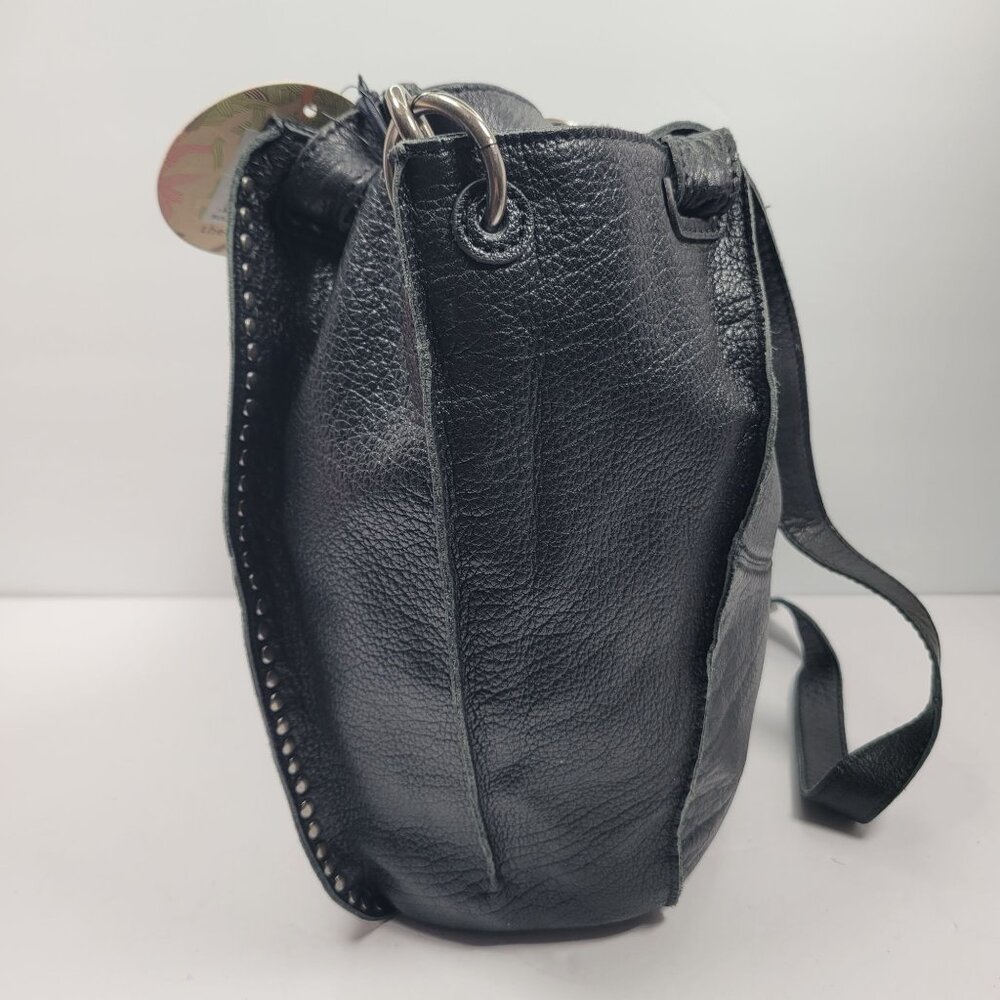 The Sak Silverlake Women's Black Leather Handbag NWT - Picture 3 of 10